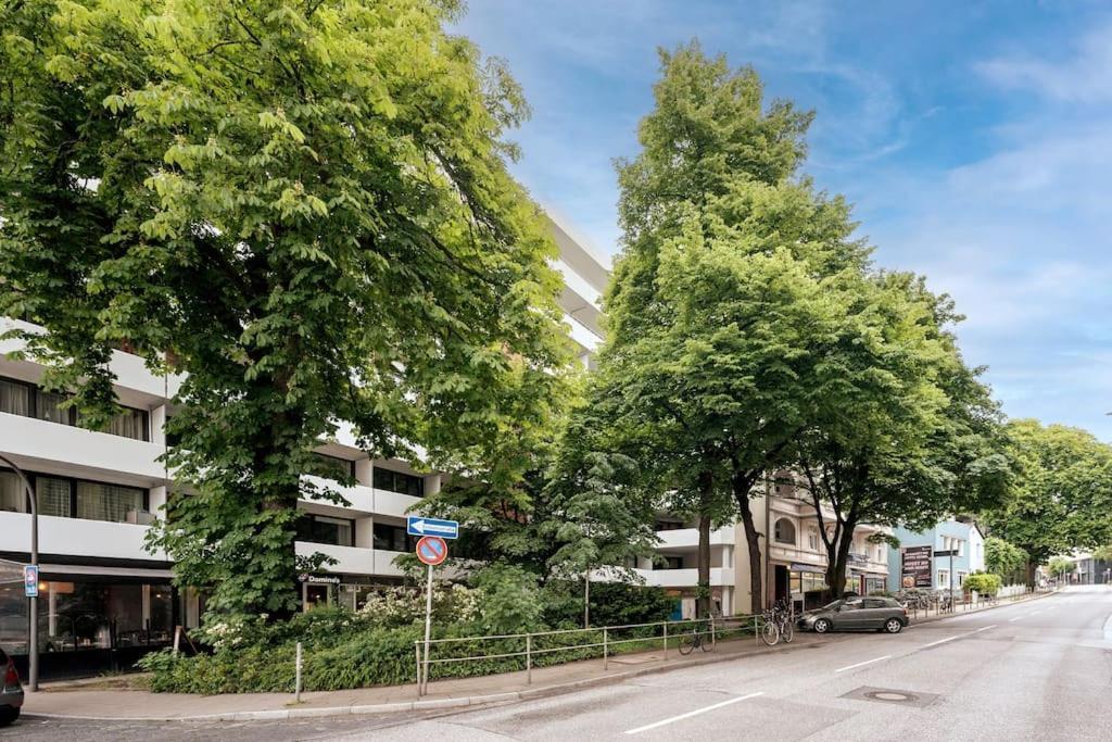 Hh 03 By Rockchair - Superhost Status - Modernes Apartment Mit Sonnigem Balkon & Premium Boxspringbetten In Winterhude - Hamburg Top Geheimtipp מראה חיצוני תמונה
